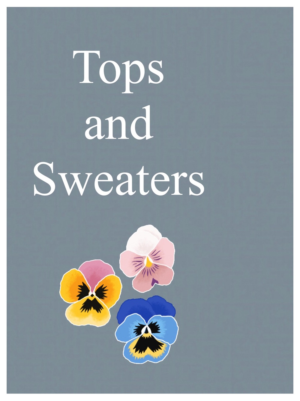 Tops and Sweaters